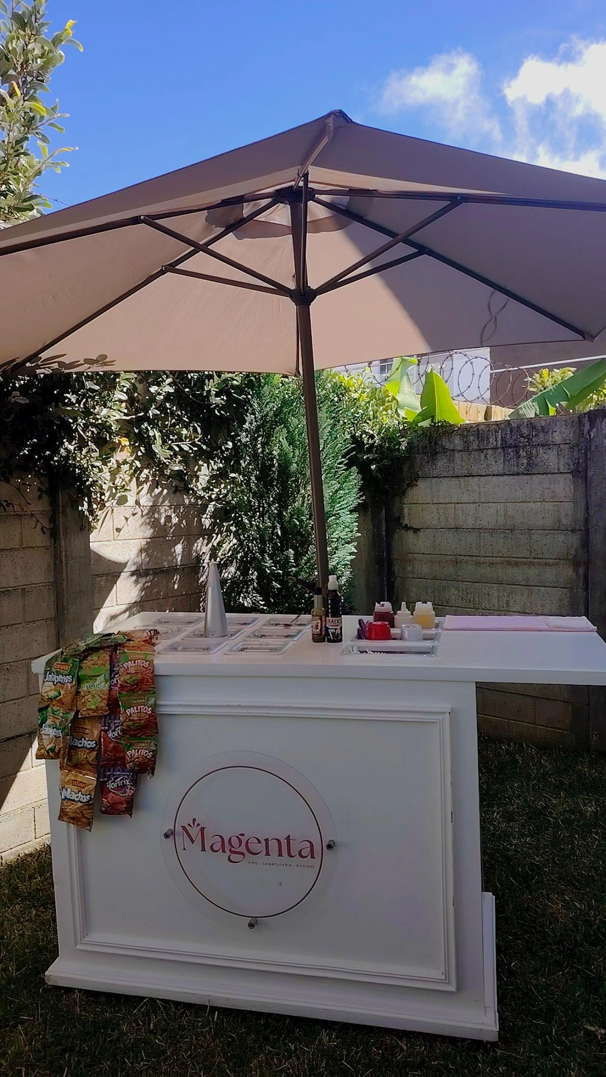 Carretas de Snacks para eventos